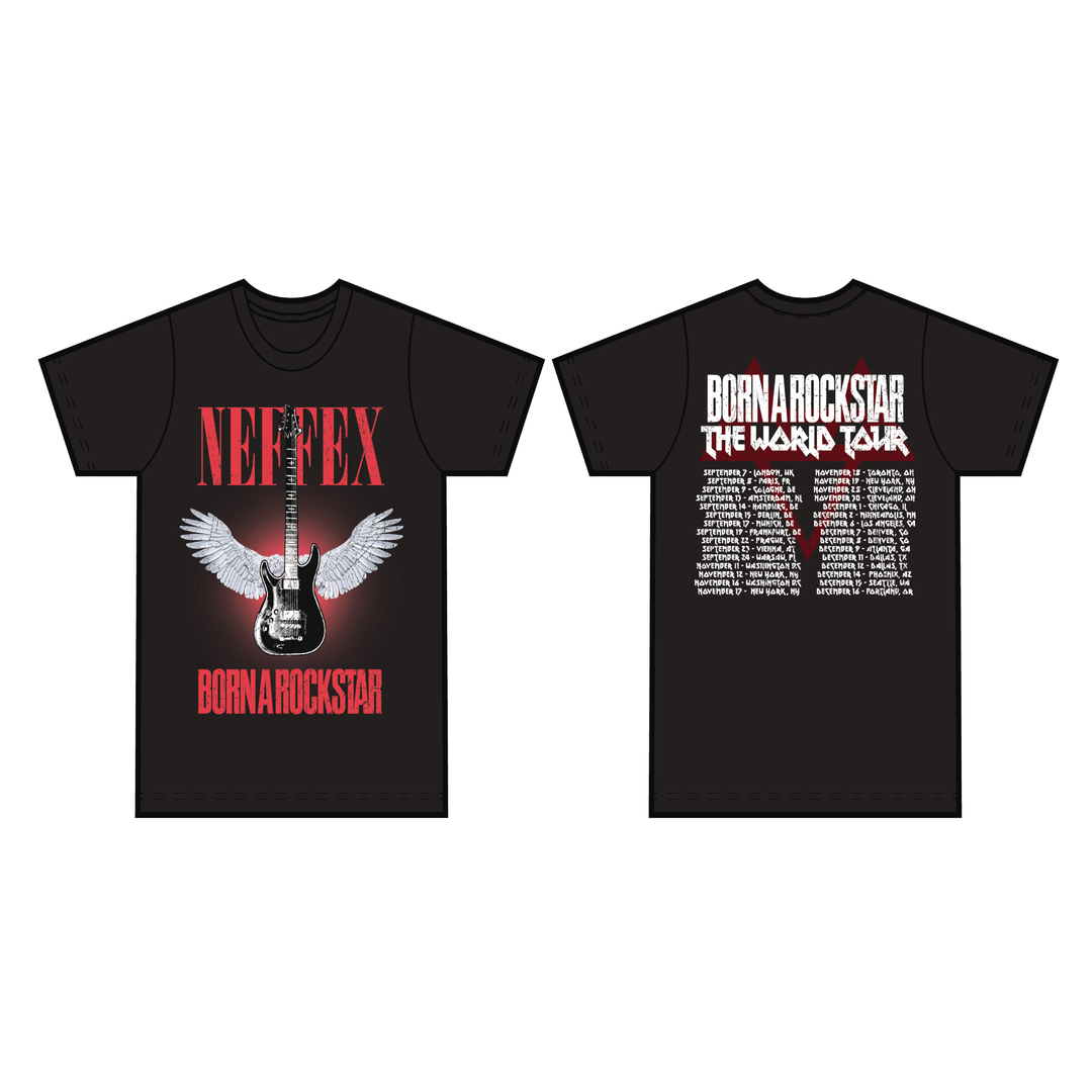 Born a Rockstar Tour Tee – NEFFEX